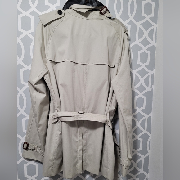 Burberry London Beige Trench coat sz54 **READ DETAILS** - Picture 4 of 15